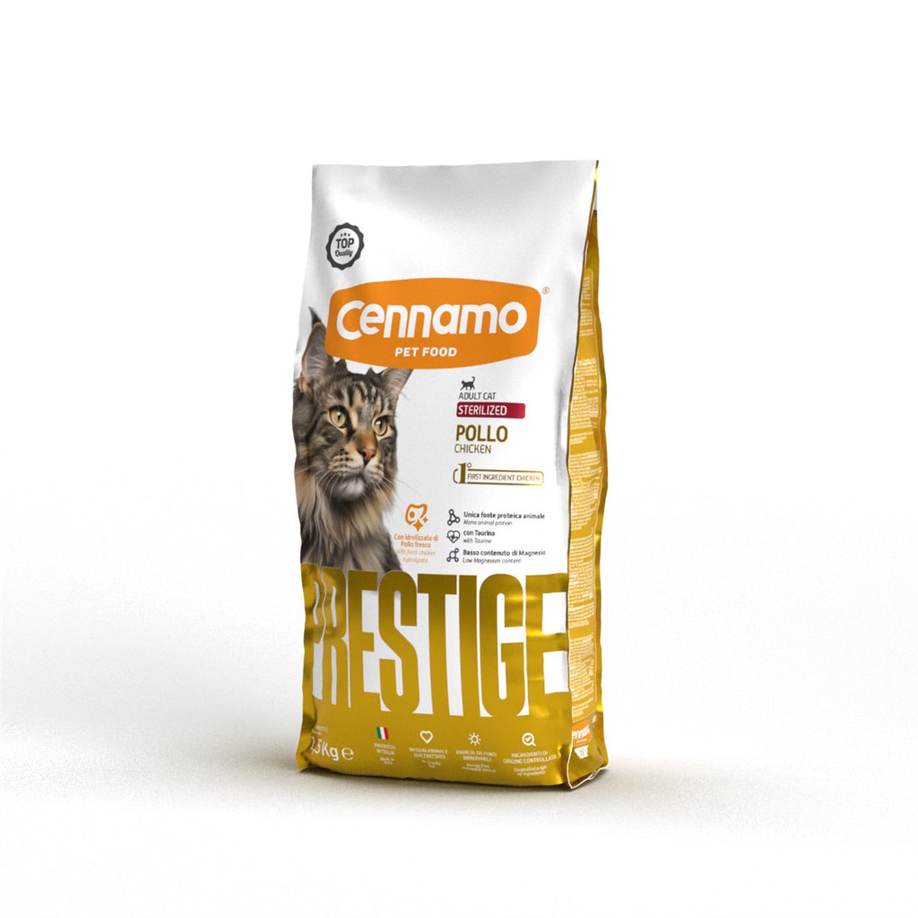 PRESTIGE CAT STERILIZED POLLO  KG. 1,5